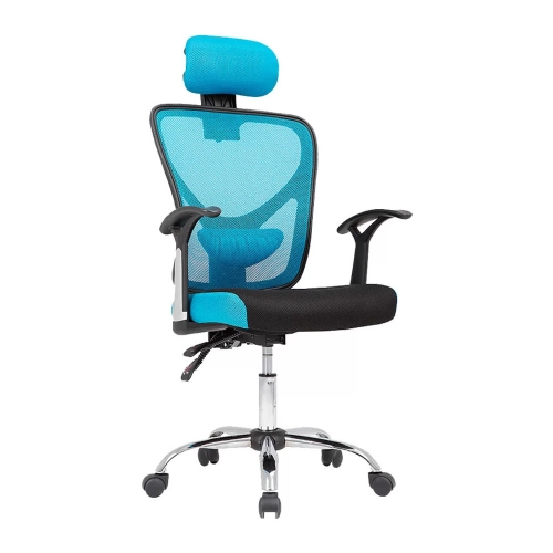 Silla Oficina Ergonomica ONEBOX OB-SO6 Celeste